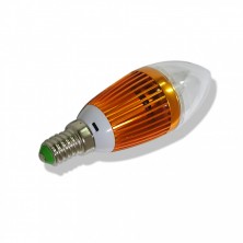 4W E14 AC110-240V Warm White Candle Bulb